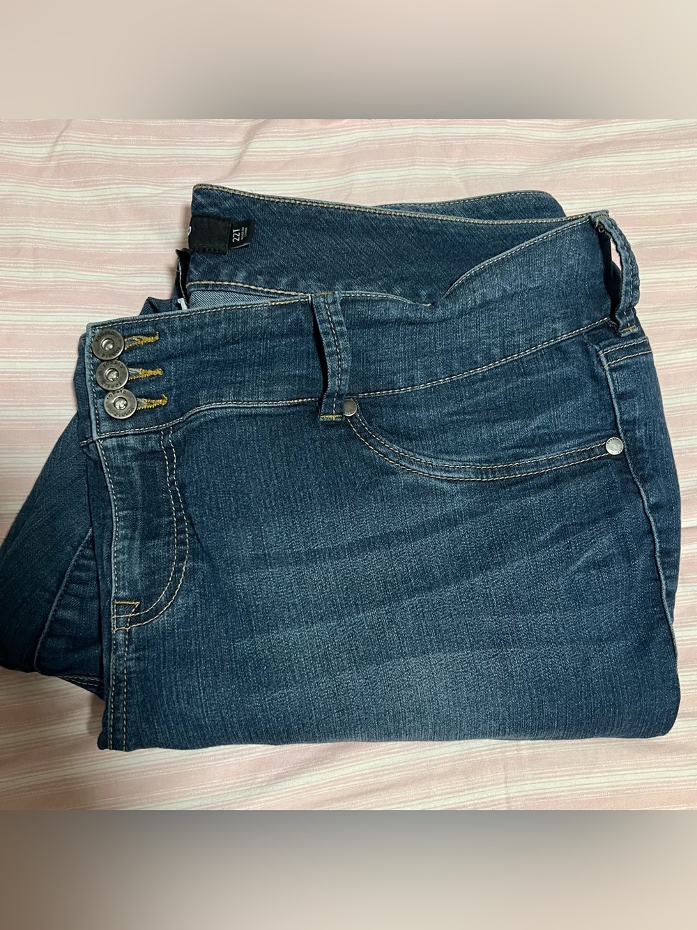 torrid Dark Indigo High-Rise Slim Fit Jeans